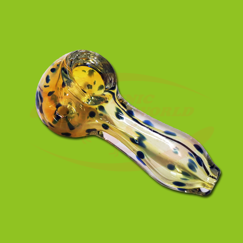 Pipe en verre color 8 cm