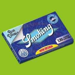 Smoking Blue Double Free Tree (Blue, Short)