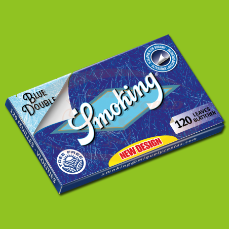 Smoking Blue Double Free Tree (Blue, Short)