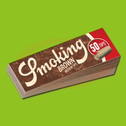 Smoking Filter Tips Brown Medium