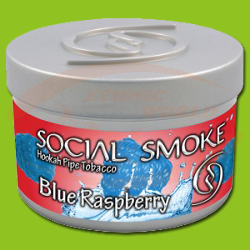 Social Smoke Blue Raspberry