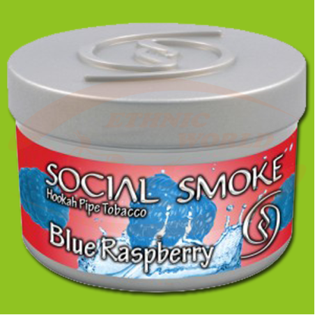 Social Smoke Blue Raspberry