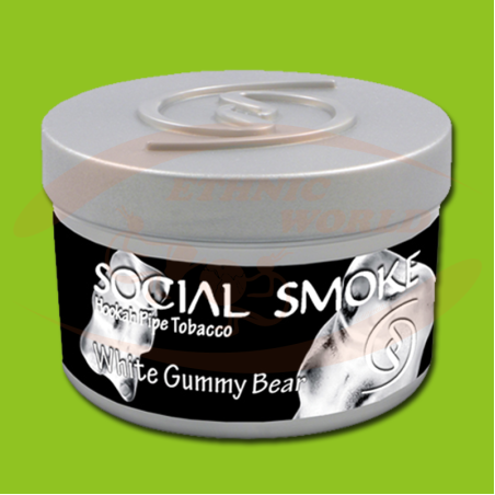 Social Smoke White Gummy Bear