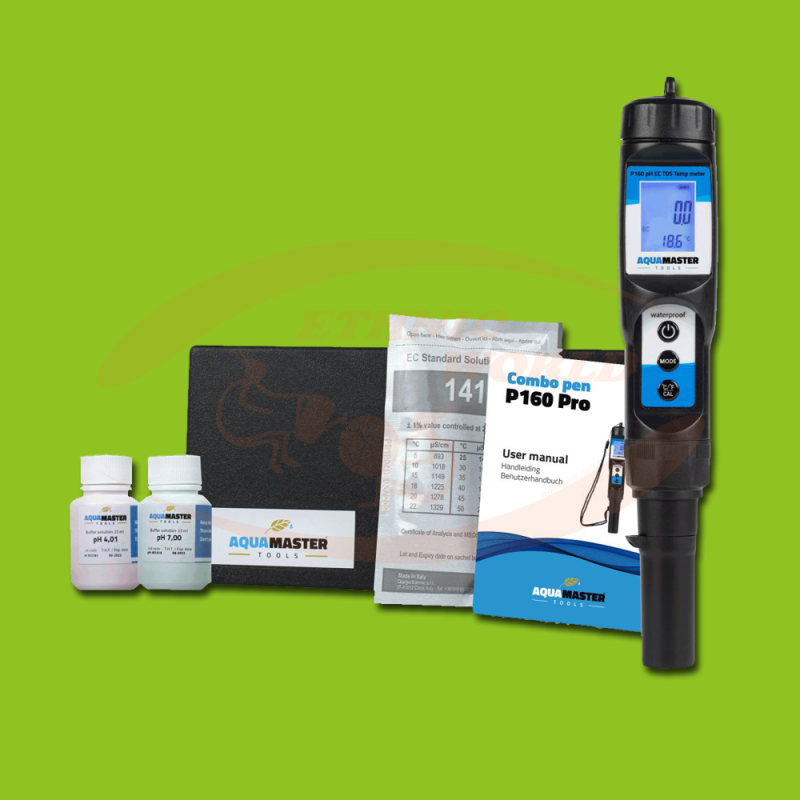 AquaMaster Combo pen pH/EC/Temp P160 Pro