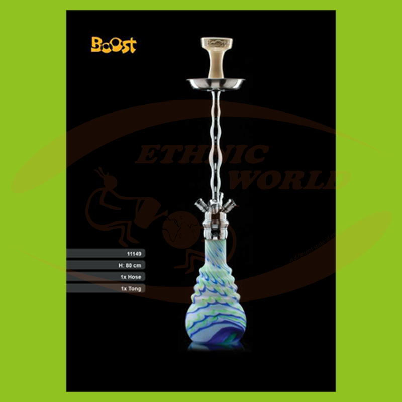 Boost Shisha White Blue Lava Marble (11149)