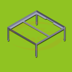Support pour Bac - Table Marée 100x100 cm