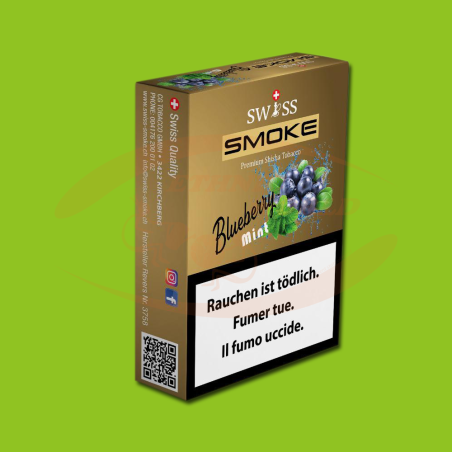 Swiss Smoke Blueberry Mint