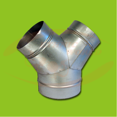 Raccord en Y - (Metal) 1x160 - 2x125