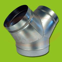Raccord en Y - (Metal) 1x250 - 2x200