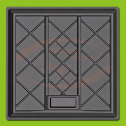 Flut Tisch GrowTable Square  80x80cm
