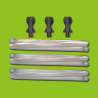 Volcano Hybrid Tube Set 3x1m