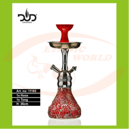 DUD Shisha Mosaic Glasswork Red (11165)