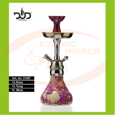 DUD Shisha Mosaic Glasswork Purple (11167)