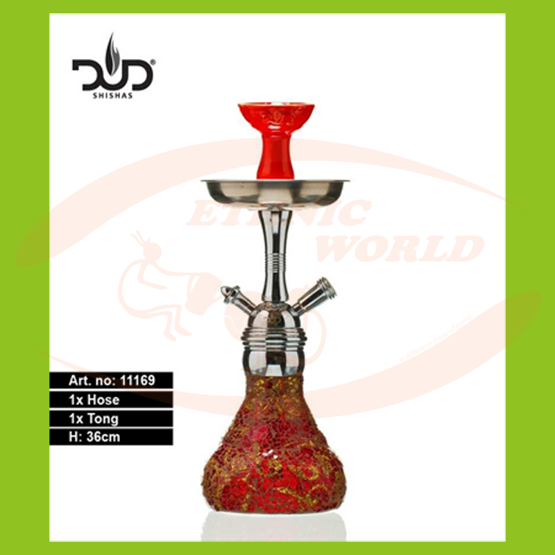 DUD Shisha Mosaic Glasswork Dark Red (11169)