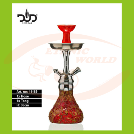 DUD Shisha Mosaic Glasswork Dark Red (11169)
