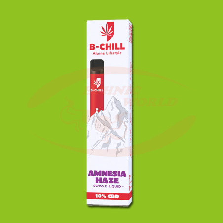 B-Chill 600 Puffs CBD 10% Amnesia Haze