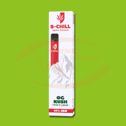 B-Chill 600 Puffs CBD 10% OG Kush