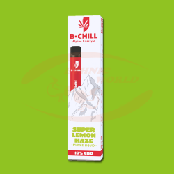 B-Chill 600 Puffs CBD 10% Super Lemon Haze