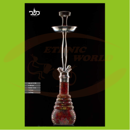 DUD Shisha Mosaic Glasswork Dark Red (11178)