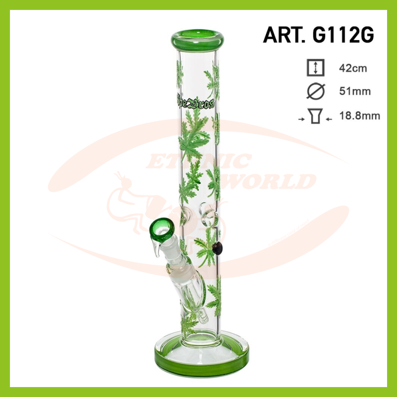 Glas Bong Dope Bross Magic Leaves