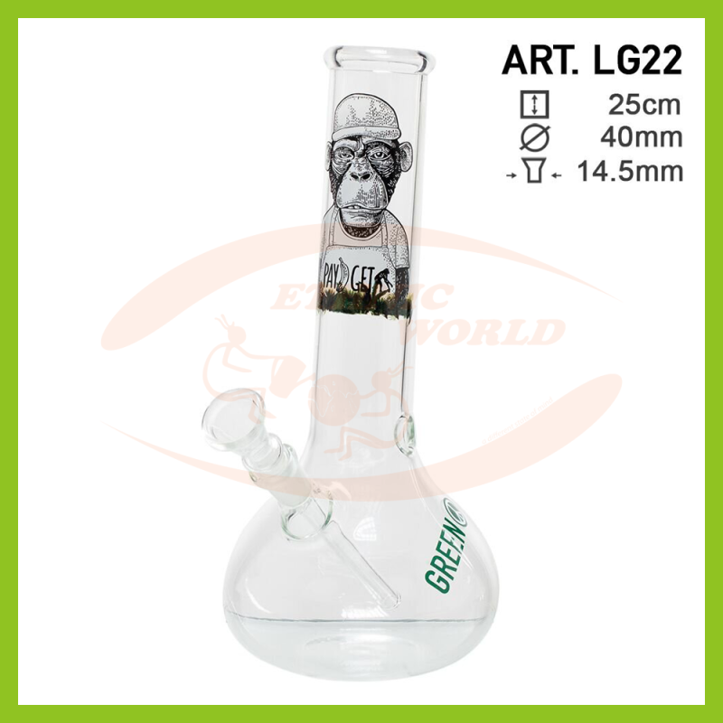 Glass Bong Greenline (LG22)