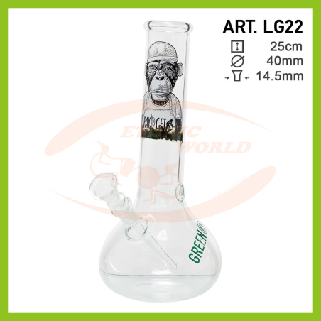 Glass Bong Greenline (LG22)