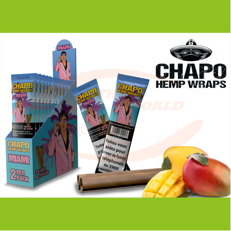 Chapo Hemp Wraps Miami (2 pc)