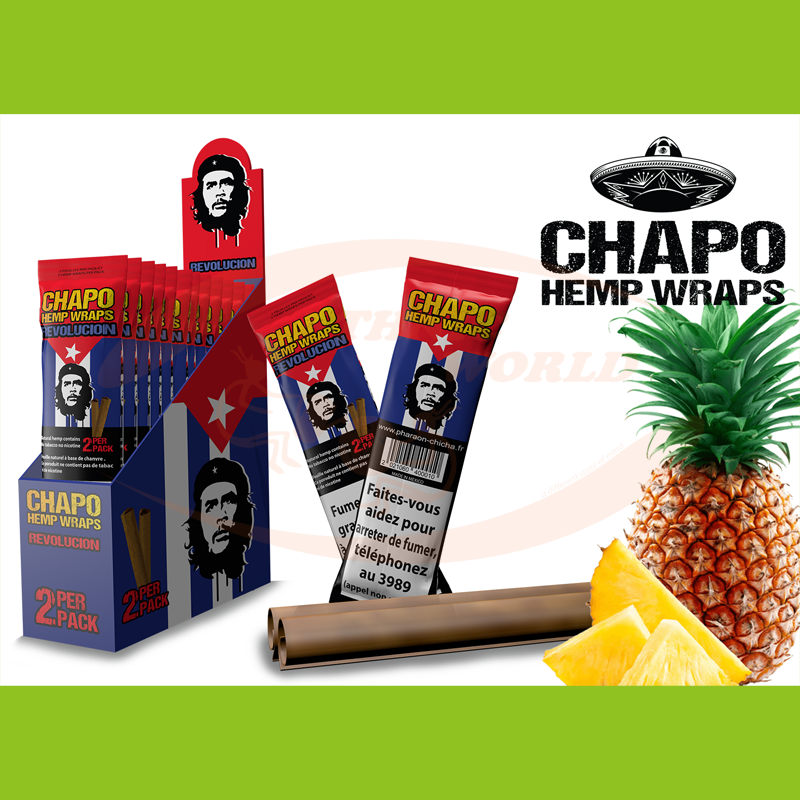 Chapo Hemp Wraps Revolucion (2 pc)