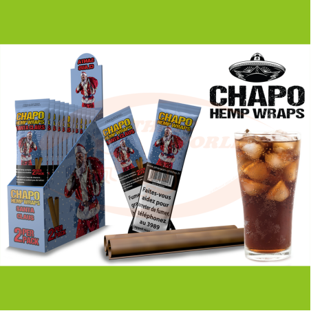 Chapo Hemp Wraps Santa Claus (2 pc)