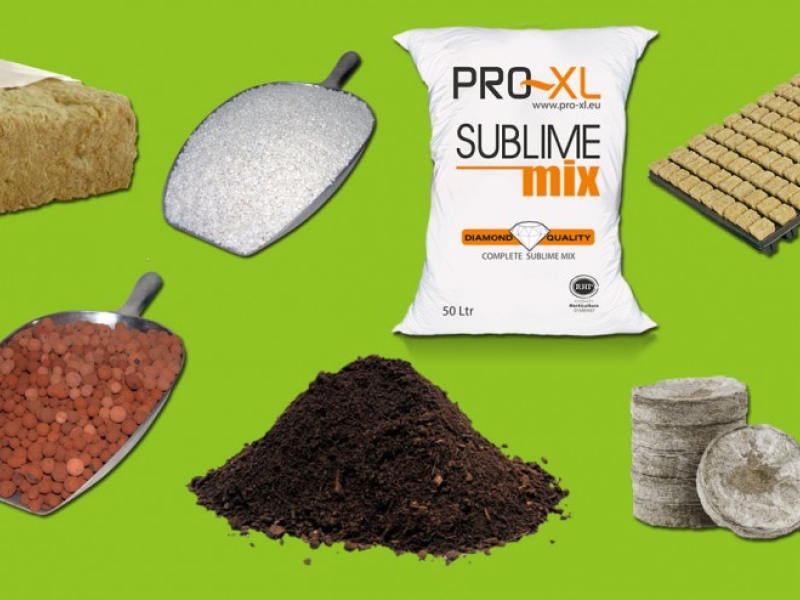 Substrate for growing plants, buy online the best substrates
