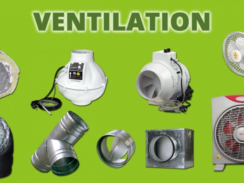 Indoor culture ventilation system, choice and purchase