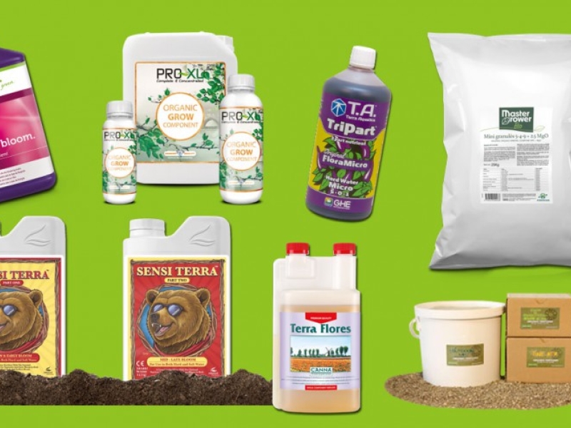Fertilizers for indoor growing, advice, choices